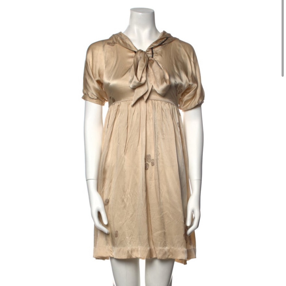 Cynthia Rowley Cream Mini Dress